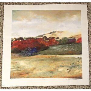 27.75"x27" SIGNED Variable Edition (E/V) Art Print HILLS II w/ Artist Details